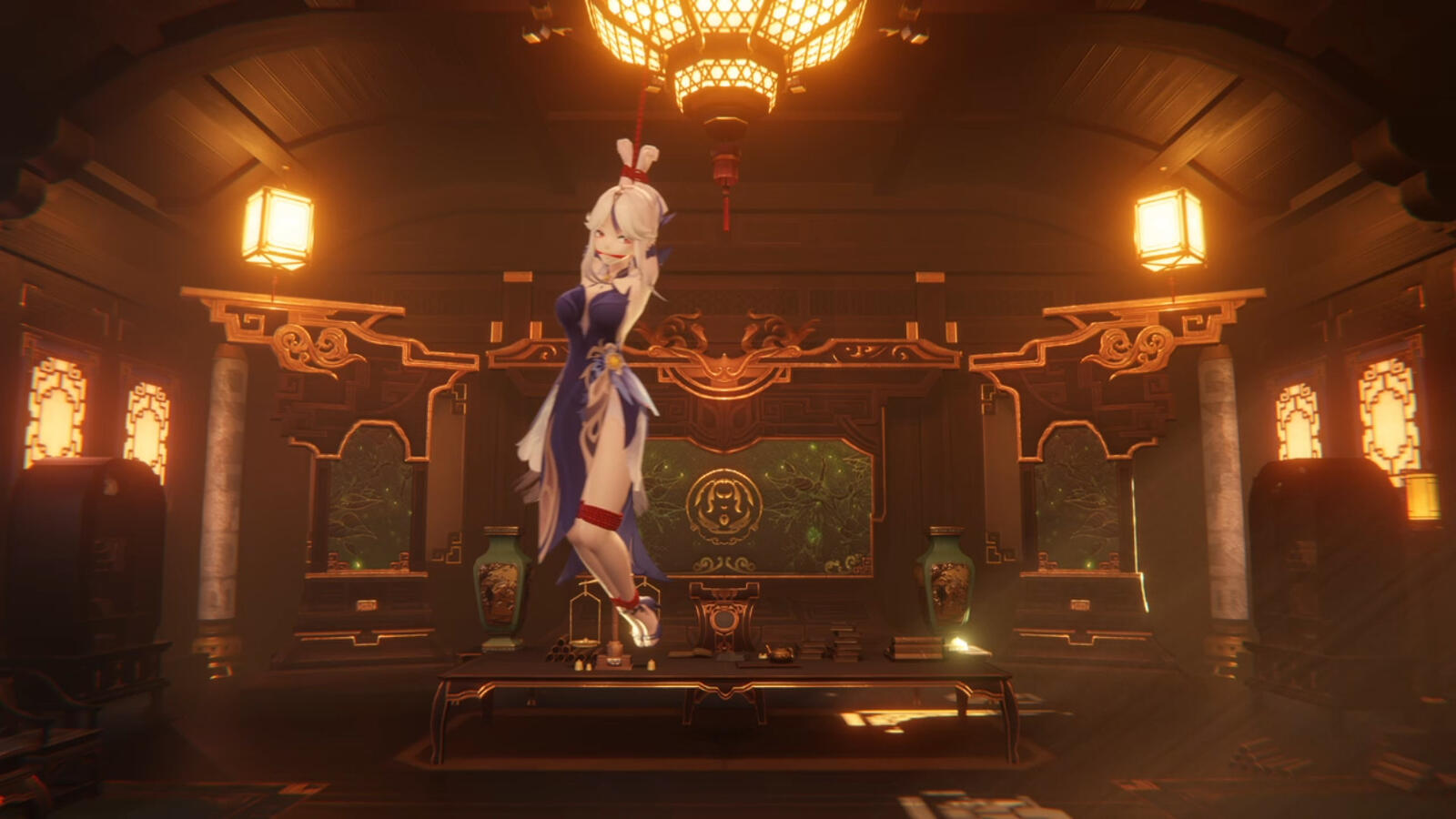 Hanging out with Ningguang